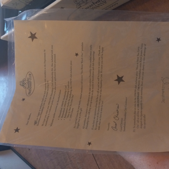 Department 56 Snowbabies Friendship Club 1998-99 Set - Picture 6 of 6